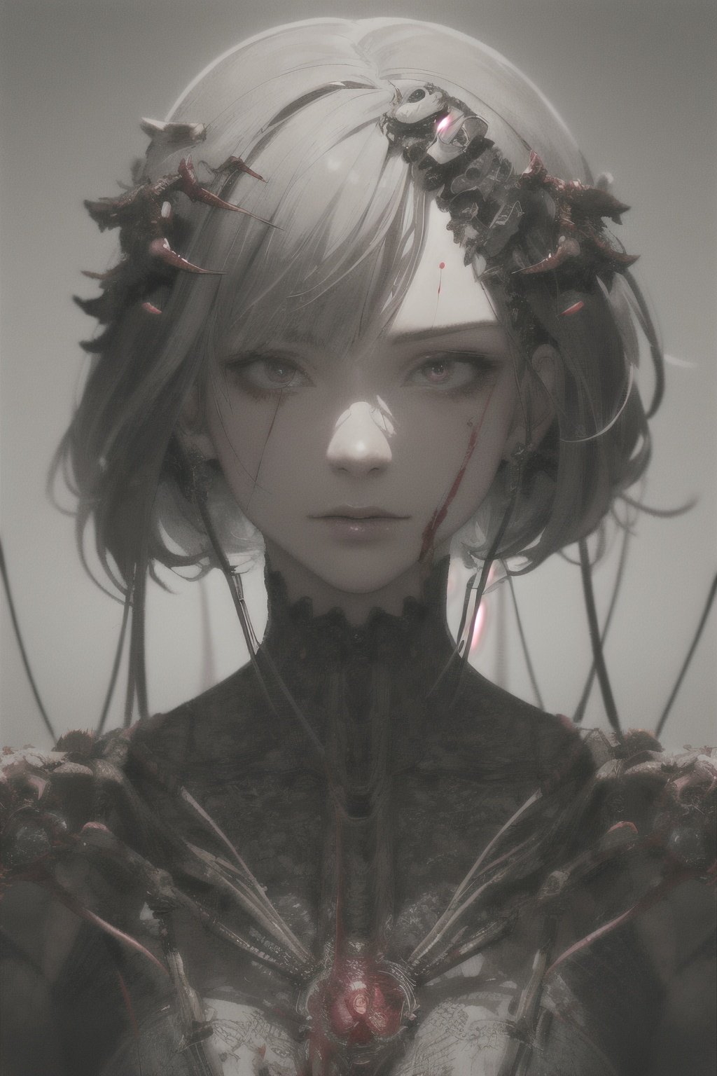 1mechanical girl,  ((ultra realistic details)),  portrait by 超市里扫货 on Tensor.Art