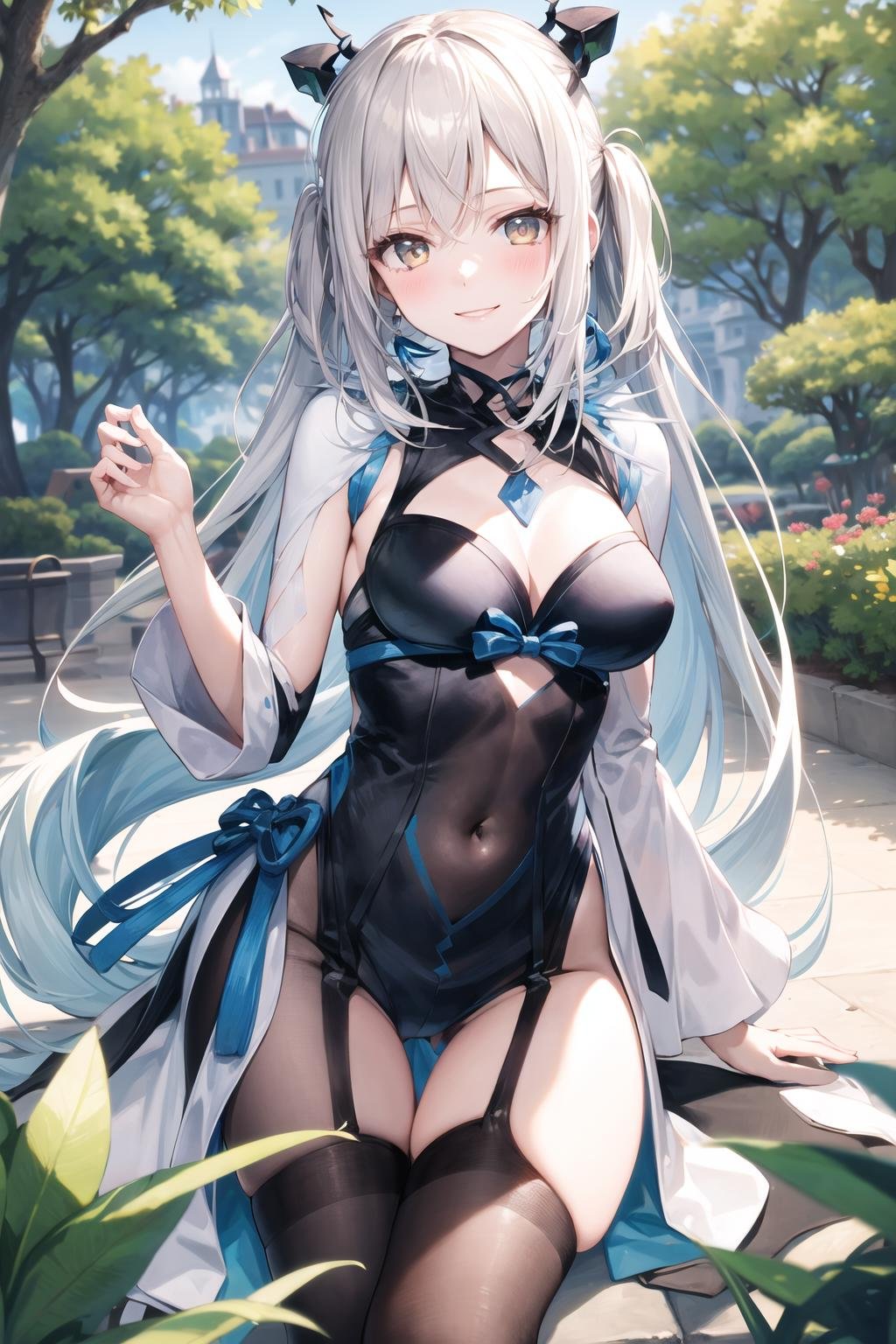 solo,  1girl,  smile by rfd傳草 on Tensor.Art