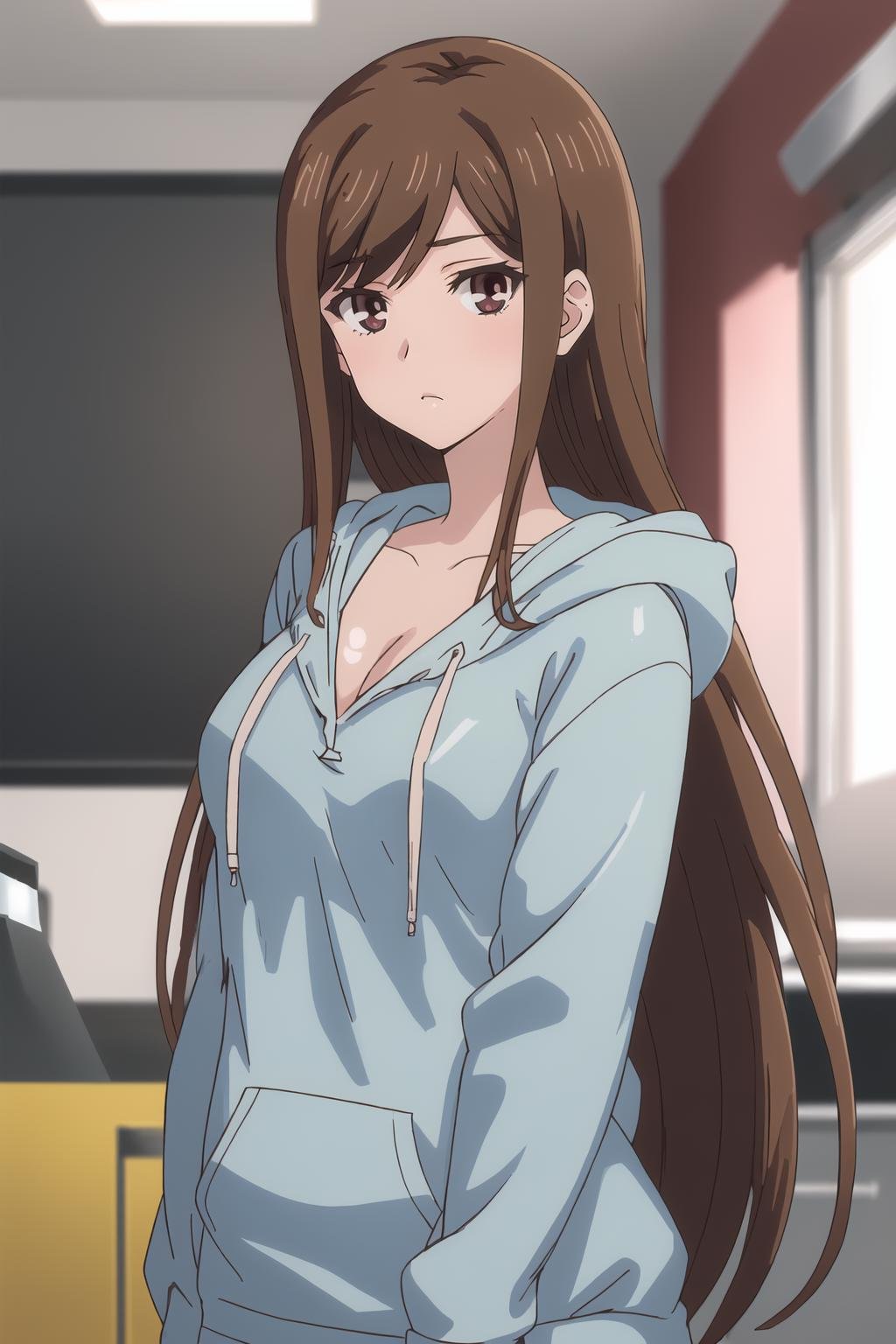 ayanedef,  brown hair,  brown eyes by Ttan on Tensor.Art