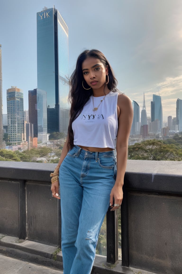 (Nyla),  18yo,  (a stylish African-Brazilian) by Noerman on Tensor.Art