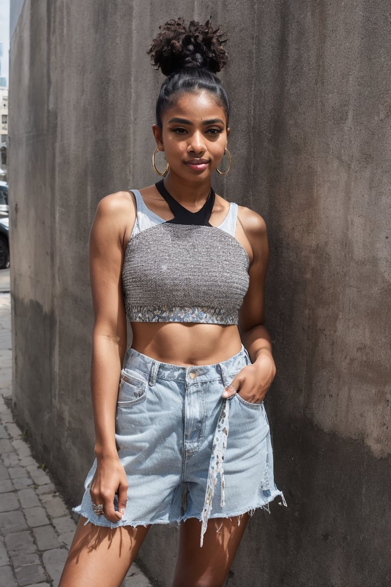 (Nyla),  18yo,  (a stylish African-Brazilian) by Noerman on Tensor.Art