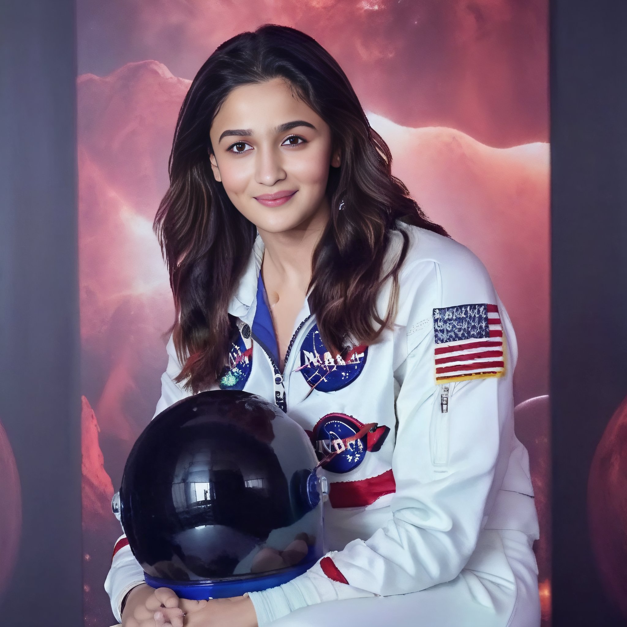 (AliaBhatt)<lora:AliaBhattSDXL:1>  photo of AliaBhatt  as an astronaut