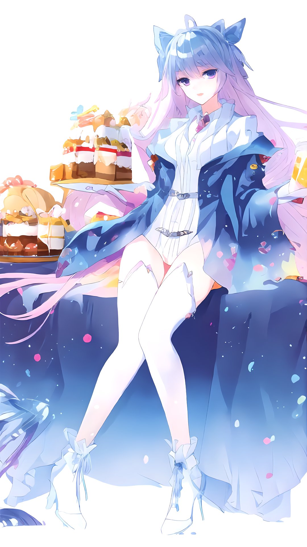 kneehighs full body UHD nude multicolored hair wangdonger,  spread_pussy,  phpose by 忘忧 on Tensor.Art