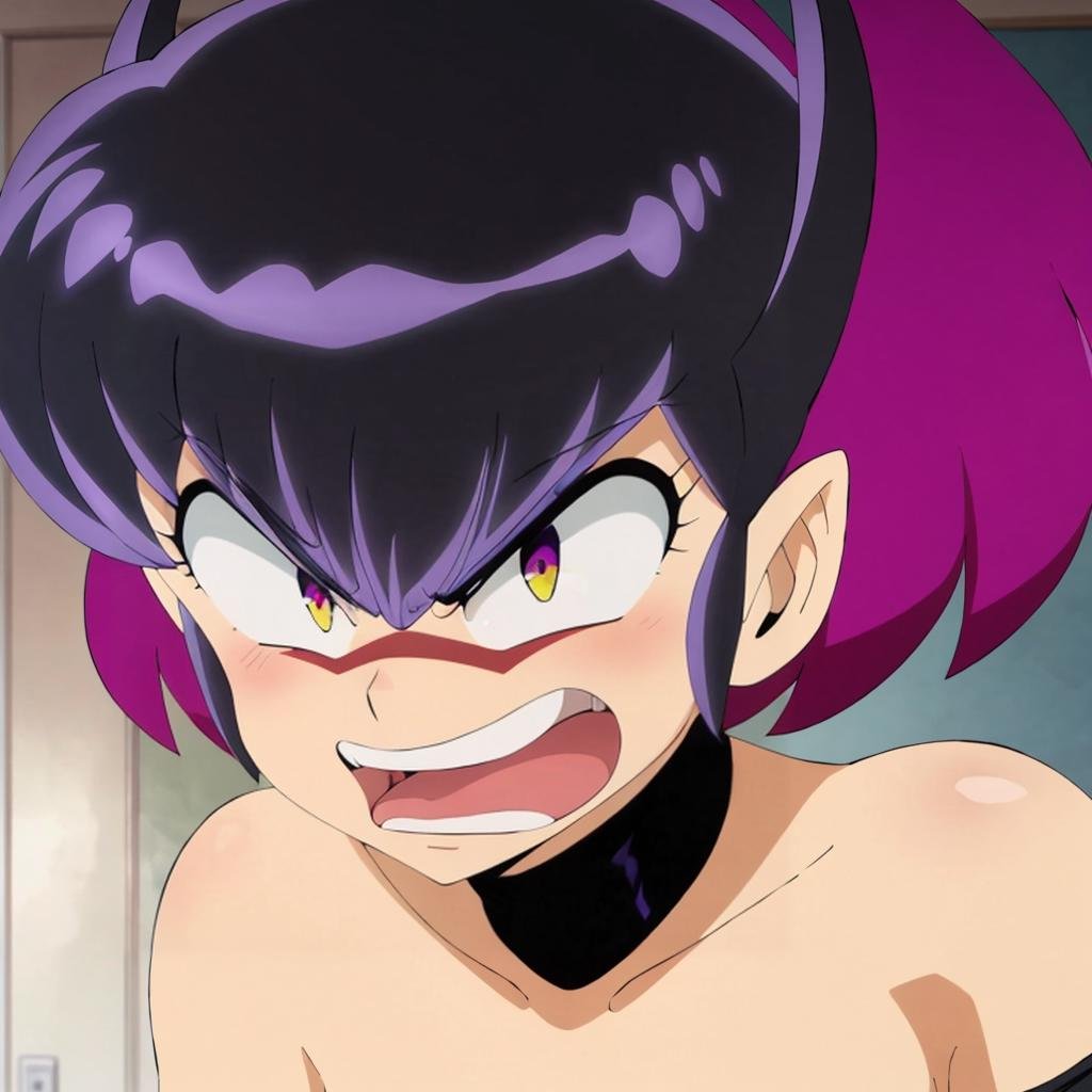 looking at viewer,  angry,  Kurama by Ttan on Tensor.Art