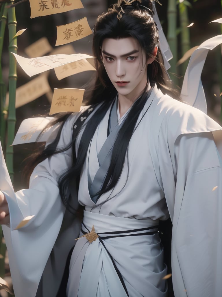 An ancient handsome man,  (masterpiece),  (highest quality) by 天运子 on Tensor.Art