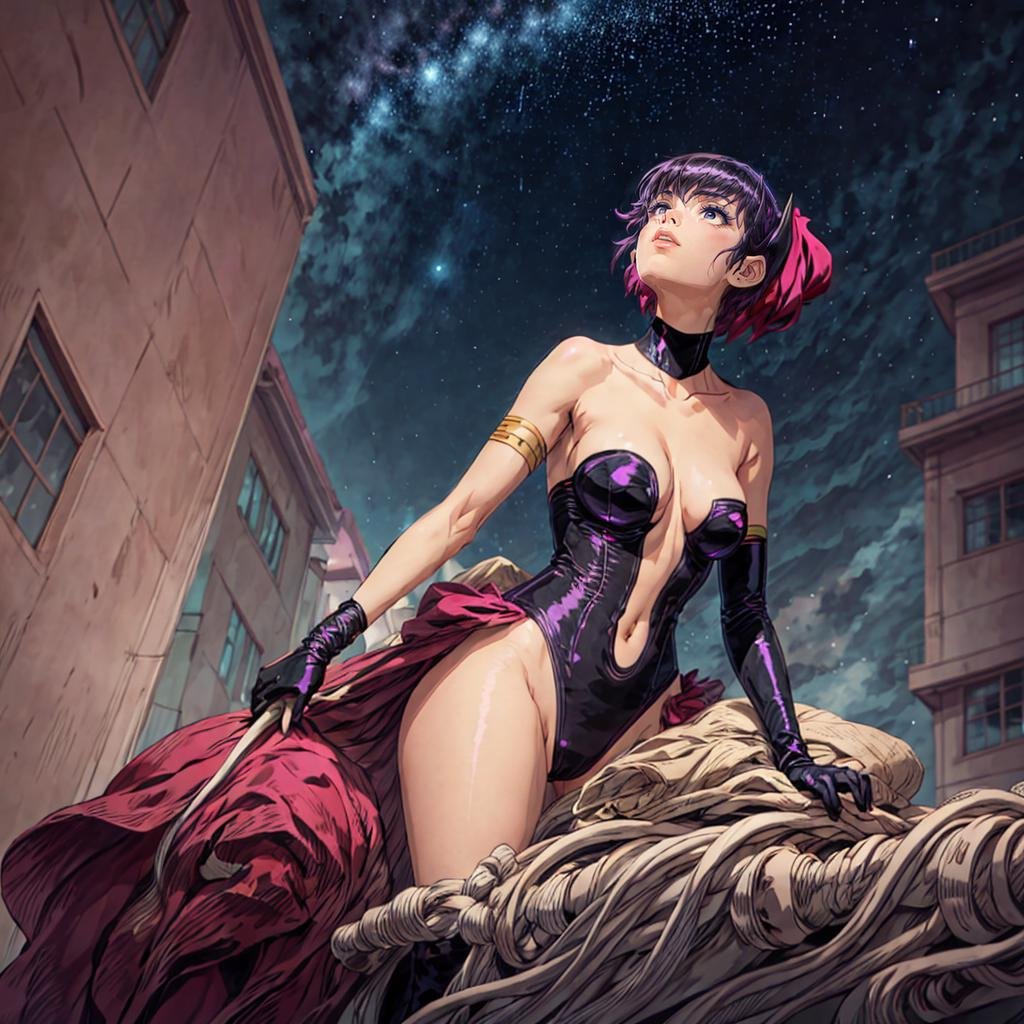 from below,  amaruK,  1girl by Ttan on Tensor.Art