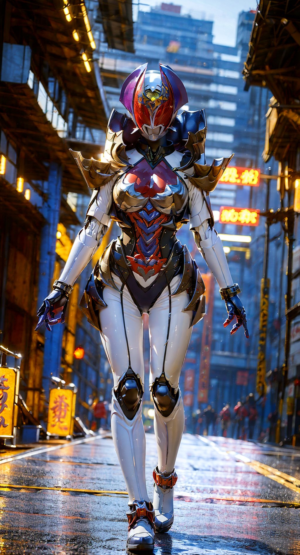  (Kivala:1.2),High quality, game CG, wallpaper, best quality, looking at the audience,(mechanicalparts),Mechanicalarm,cyberpunk,mechanicalbody,chinadress,