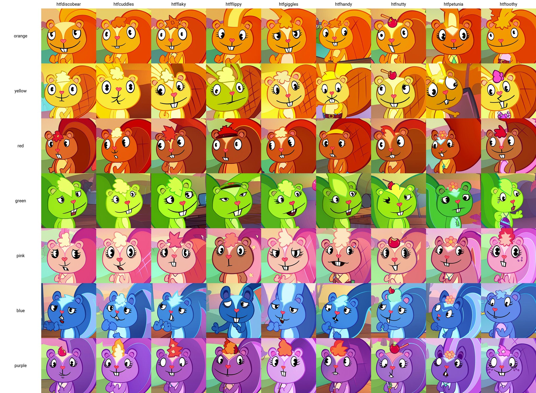 htfdiscosquirrel,  orange squirrel,  8K by nsfwpersonalai on Tensor.Art