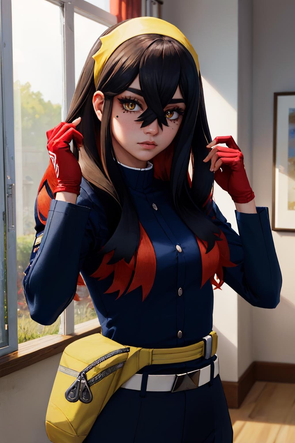 solo,  1girl,  pokemoncarmine by justTNP on Tensor.Art