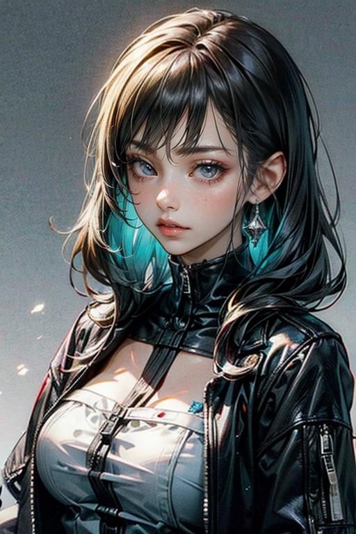 1girl,  Simple background by 盒子 on Tensor.Art