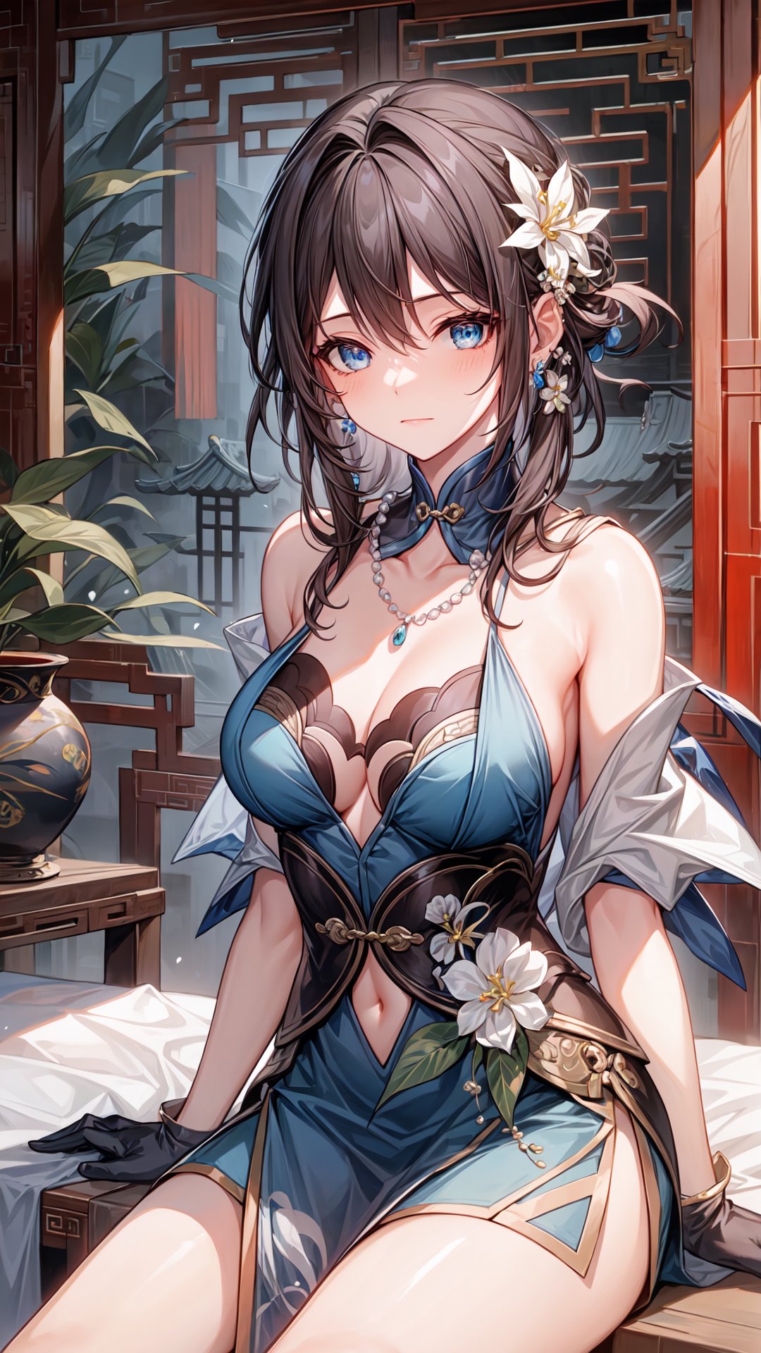 ruanmei,  ruanmei_official,  chinese dress by 消消菌 on Tensor.Art