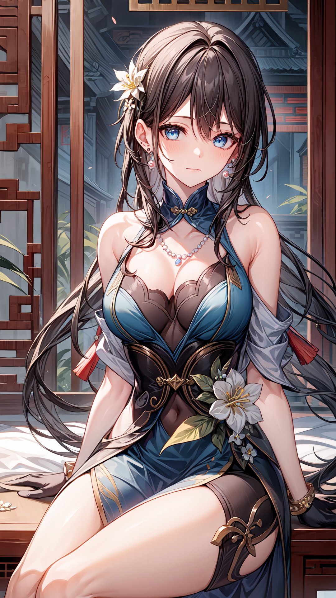ruanmei,  ruanmei_official,  chinese dress by 消消菌 on Tensor.Art