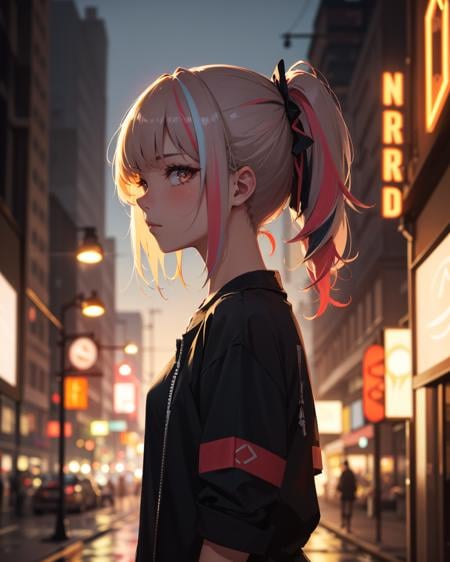1 girl,  highly detailed hair,  multicoloured hair by User 123 on Tensor.Art
