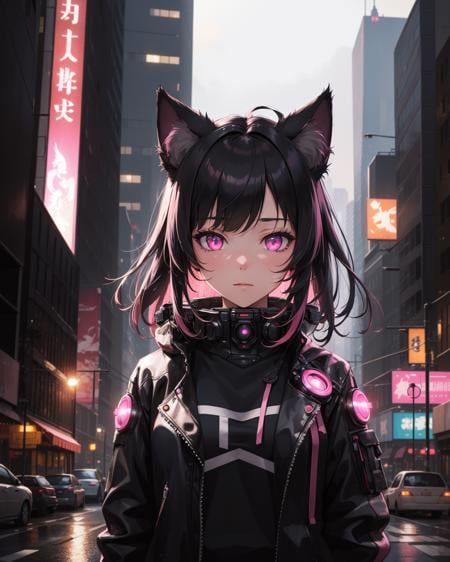 evening,  cityscape,  1girl by User 123 on Tensor.Art