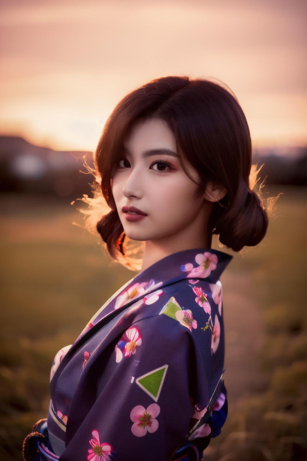 <lora:Sana_BRA:1>, (a picture of Sana, yukata, night time), (detailed lighting, extremely detailed skin, extremely detailed hair, shadows, 8k), looking at viewer, (High Key Lighting), masterpiece, top quality, best quality, official art, unity 8k wallpaper, highres, ultra-high res, ultra-detailed, beautiful and aesthetic