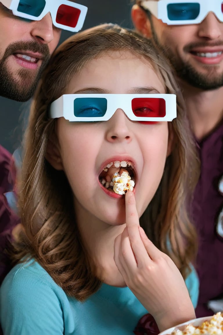 3dglasses,  family,  1man beard purple shirt by Chesthole on Tensor.Art