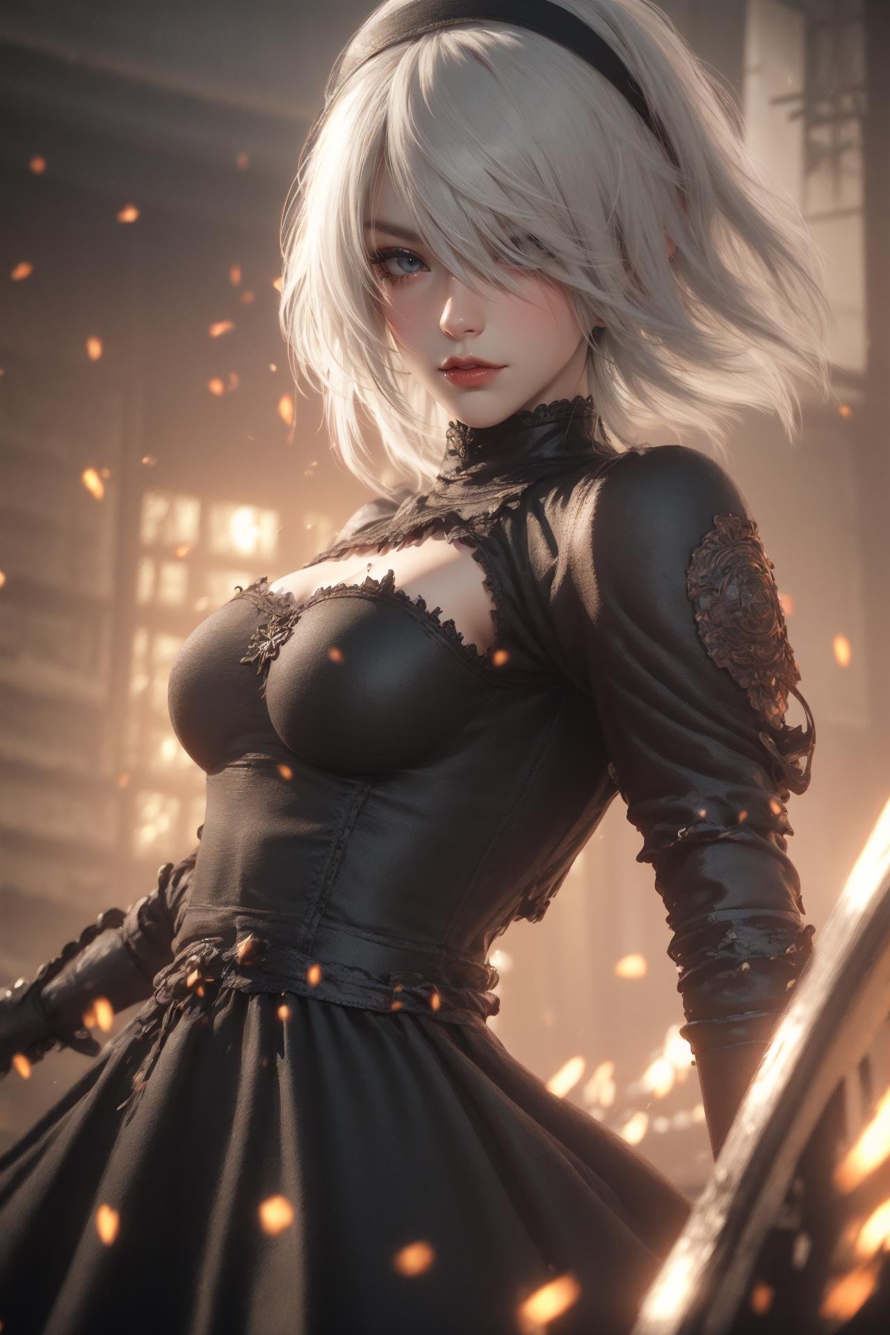 close up,puffy dress, puffy sleeves,Epic CG masterpiece,hdr,dtm,8K,ultra detailed graphic tension,dynamic poses,stunning colors,3D rendering,surrealism,cinematic lighting effects,realism,00 renderer,super realistic,super vista,HD,<lora:DaoTe_20231025031731:0.75>,<lora:DTBJD_20231020000858-000003:0.2:lbw=reducefit>,