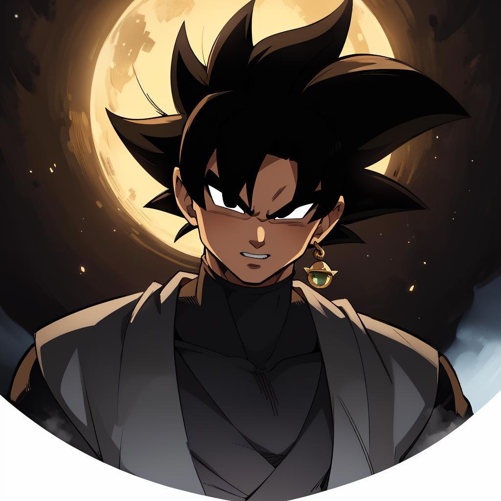 Best_QualityPos, RAW photo, intricate details, best quality, 8k uhd, soft lighting, 1boy, solo, black eyes, black hair, spiked hair, single earring, dougi <lora:Goku_Black:0.7>