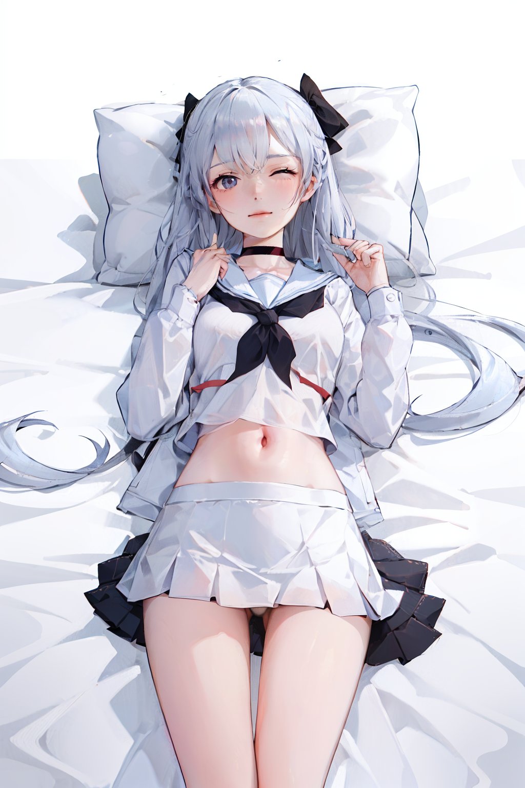 messy room,  bed,  1girl by TiAmo on Tensor.Art