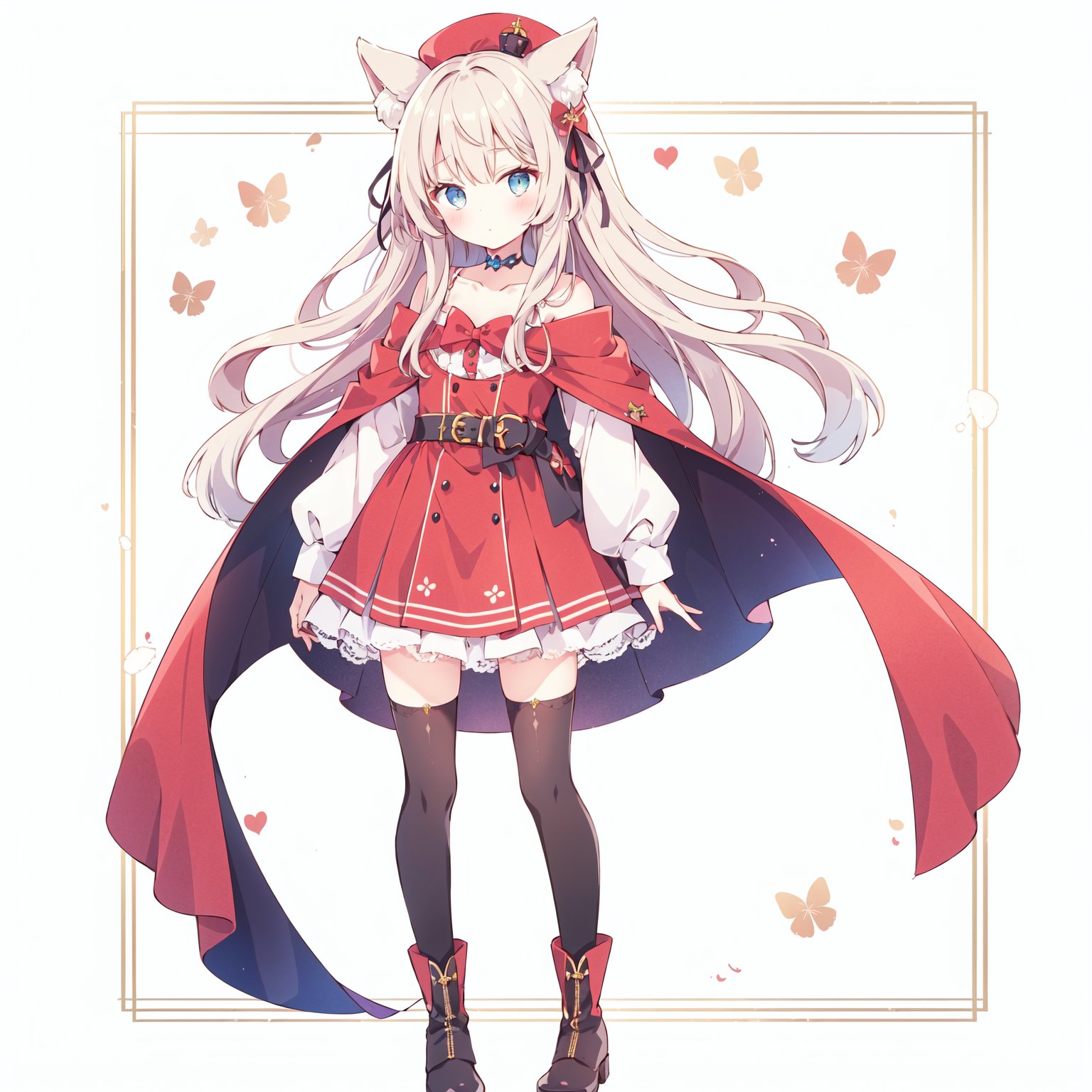 1girl,  standing,  animal_ears by 快乐童年 on Tensor.Art