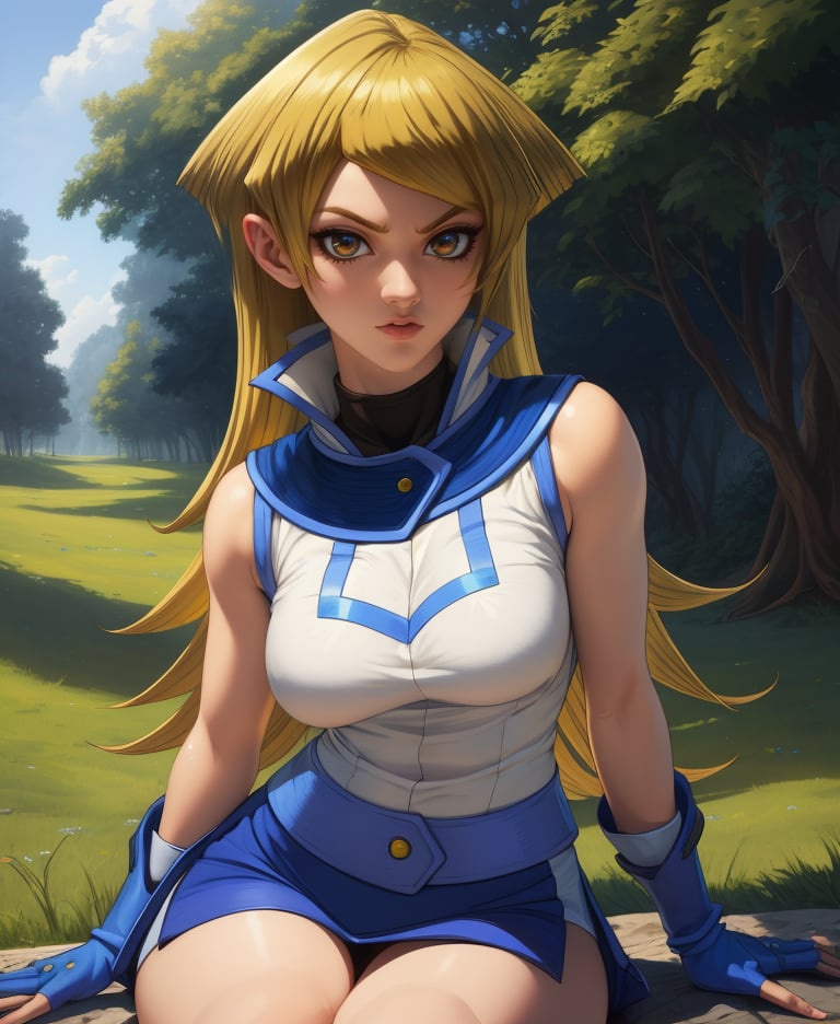 Alexis,  blonde hair,  brown eyes by Ttan on Tensor.Art