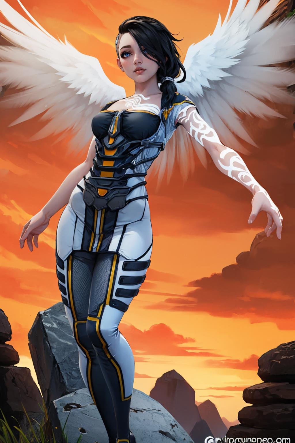 1girl,  solo, by guy90 on Tensor.Art