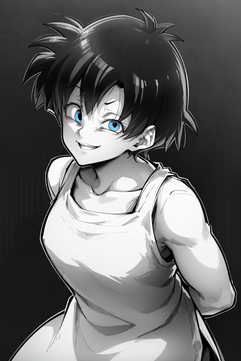 masterpiece,  best quality,  monochrome by Konan on Tensor.Art