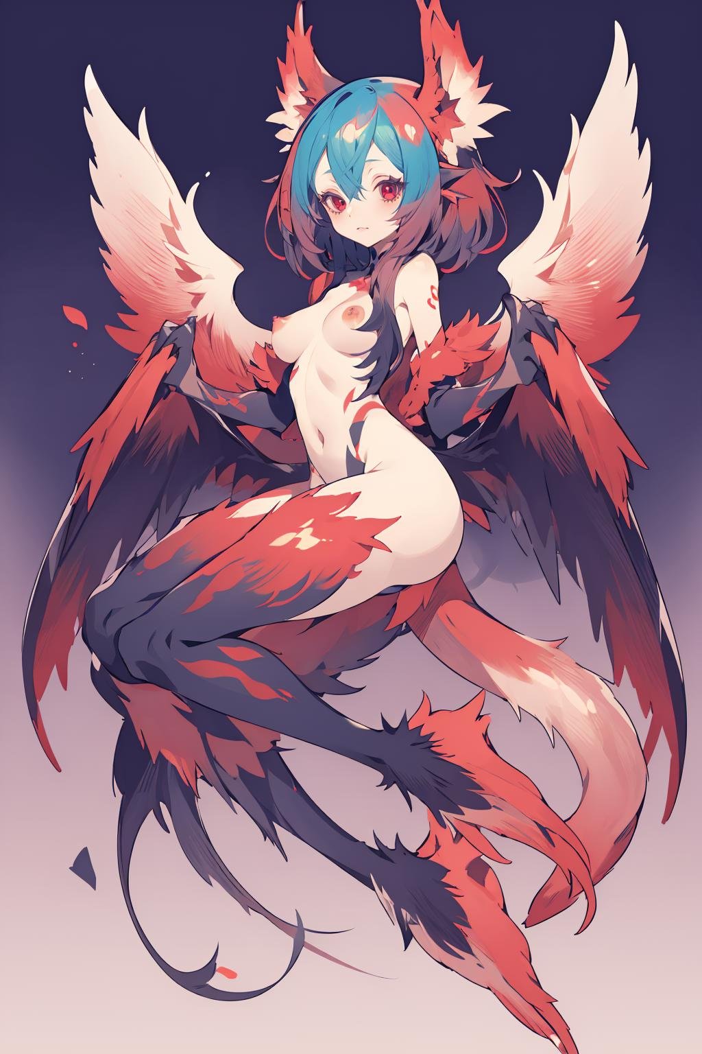 solo,  1girl,  monster girl by 才不是今宵呢！ on Tensor.Art