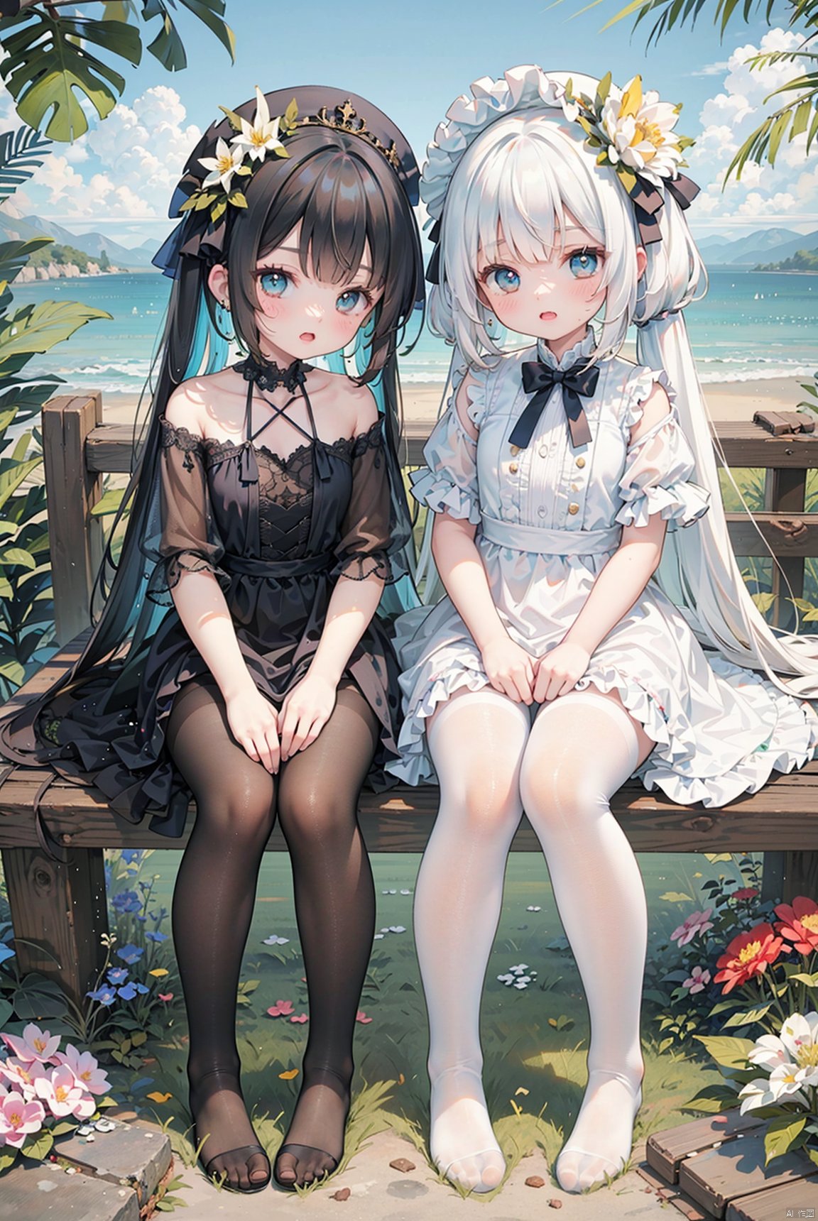 (Two little girls), (One cute little girl), (Another cute little girl), wavy hair, long hair, (flower headwear), heart-shaped earrings, (sparkling jewel like eyes), innocent, (seaside), short sleeved, (young), (fair skin), (slender figure), (white stockings), (bow), cute, cute, cute, cute, cute, cute, cute, cute, cute, cute, cute, cute, cute, cute, cute, cute, cute, cute, cute, cute, cute, cute, cute, cute, cute, cute, cute, cute, cute, cute, cute, cute, cute, cute, cute, cute, cute, cute, cute, cute, cute, cute, Enduring, cute, cute, cute, cute, cute little girl, (small), CG, (short), (proud), cute, cute, cute, cute, cute, cute, cute, cute, cute, cute, cute, little girl, little girl, little girl, (two little girls), (two little girls), (two people), (two people), (two little girls), (two people), (two little girls), (two people), (two people), (two people), (White stockings), (White stockings), (White stockings), (No shoes on), (No shoes on), (No shoes on)