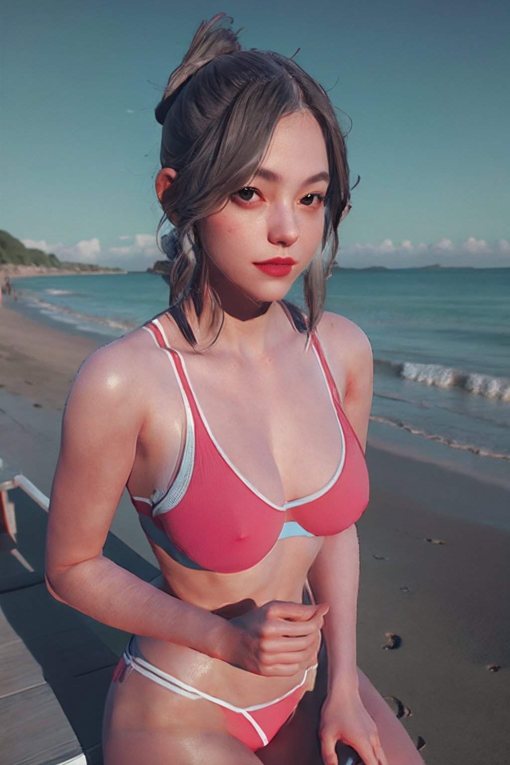 1girl,  Virtual character-albee,  Beautiful face by cat943100 on Tensor.Art