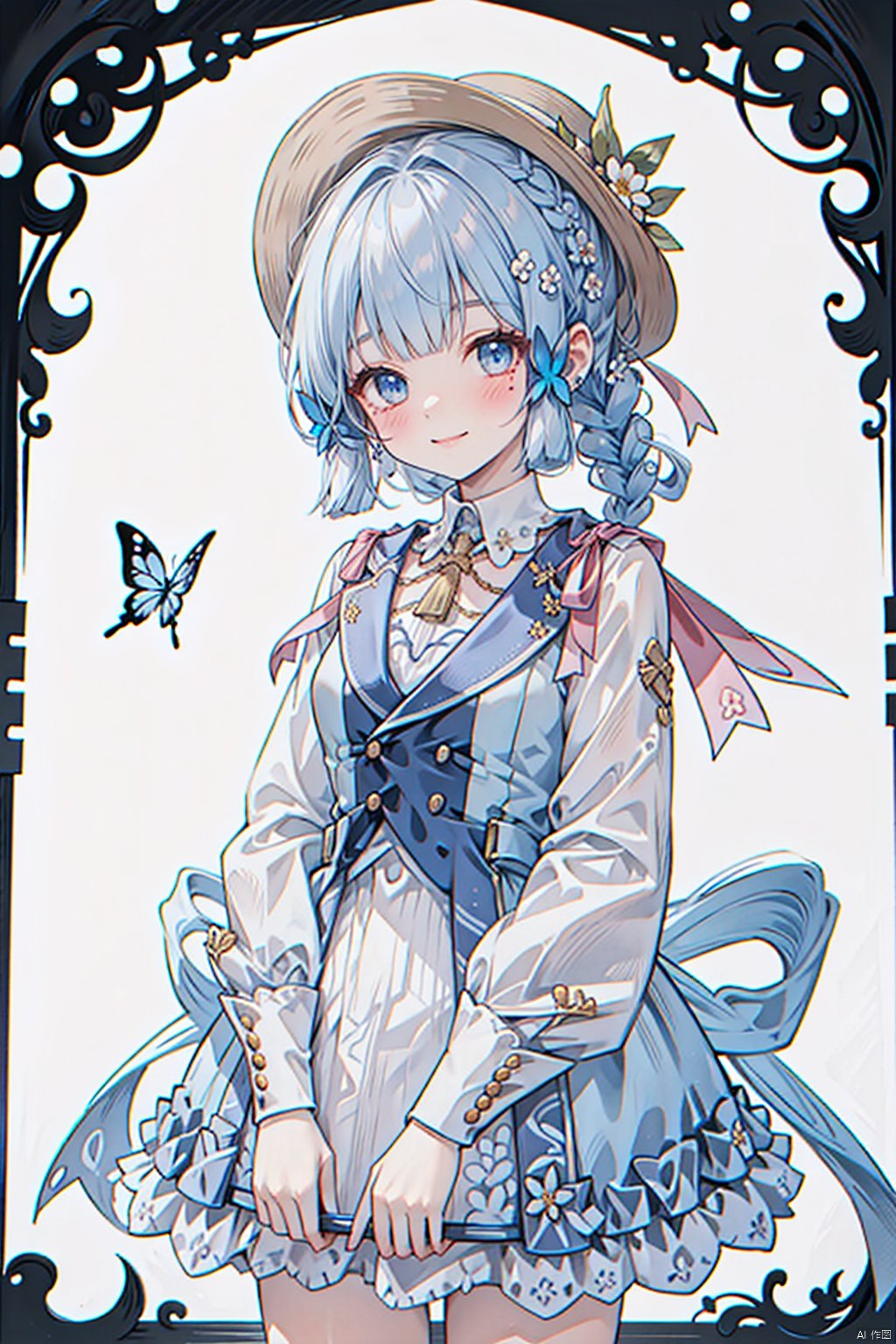 kamisato ayaka \\\(springbloom missive\\\),  1girl,  solo by 薇塔Vita on Tensor.Art