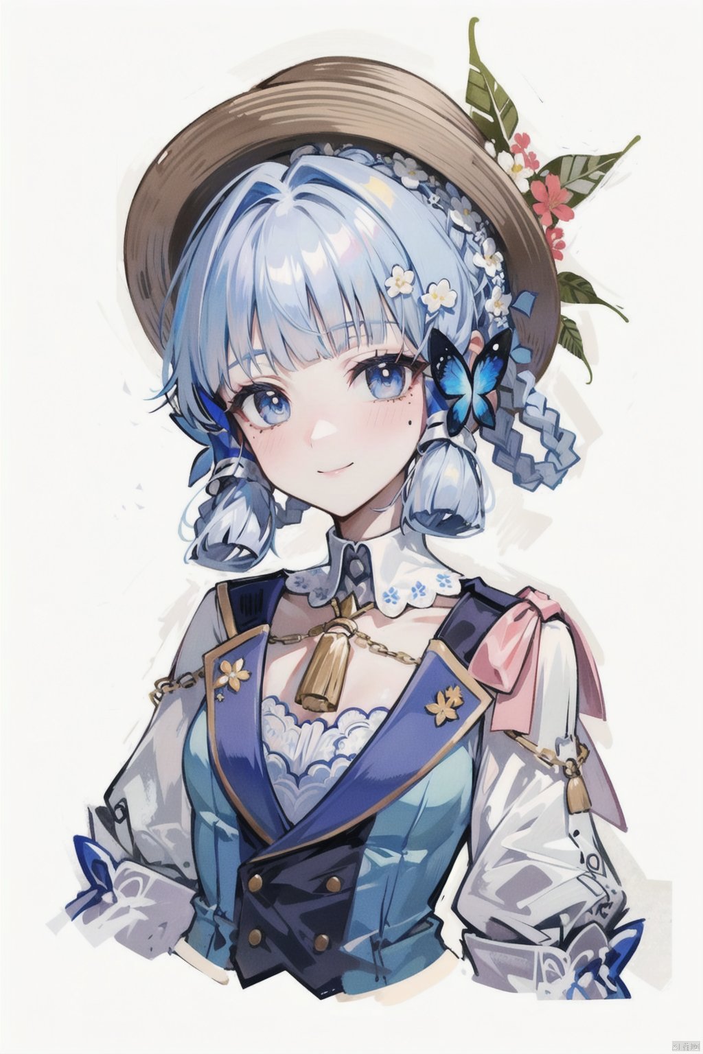 kamisato ayaka \\\(springbloom missive\\\),  1girl,  solo by 薇塔Vita on Tensor.Art