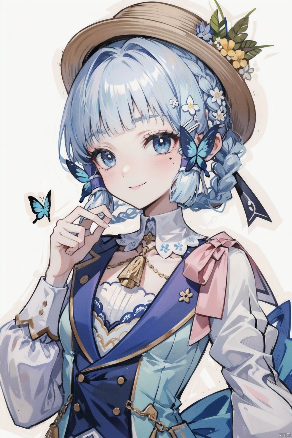kamisato ayaka \\\(springbloom missive\\\),  1girl,  solo by 薇塔Vita on Tensor.Art