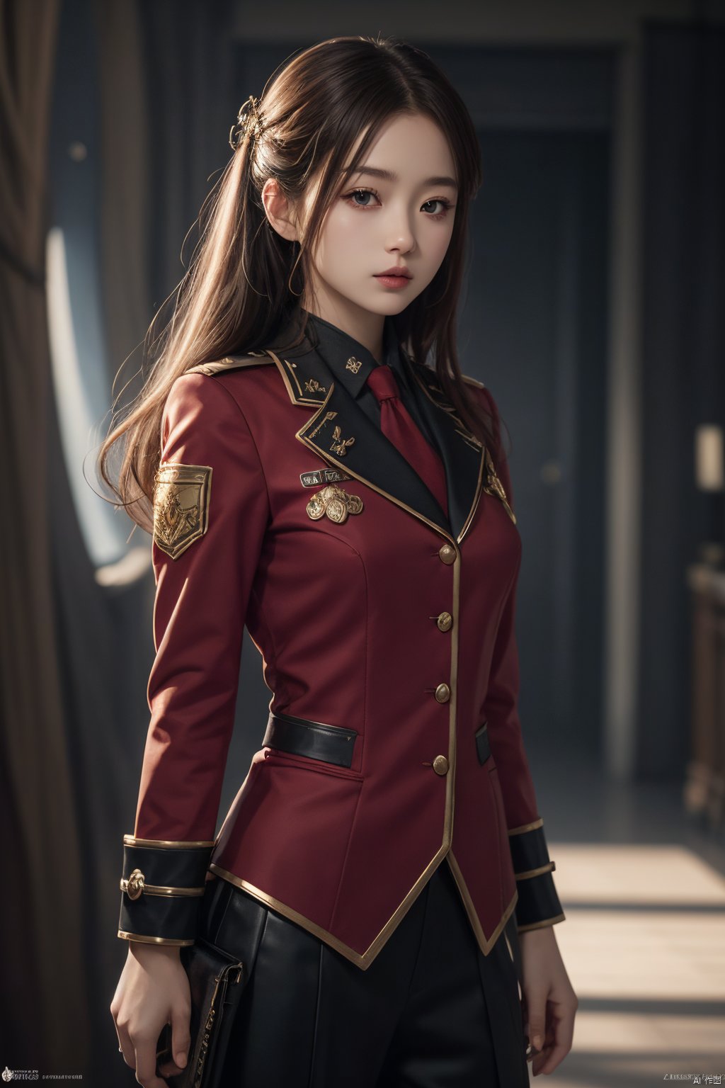  (Reality :1.3), Official art, Uniform 8k quality, Super Detail, 1 girl