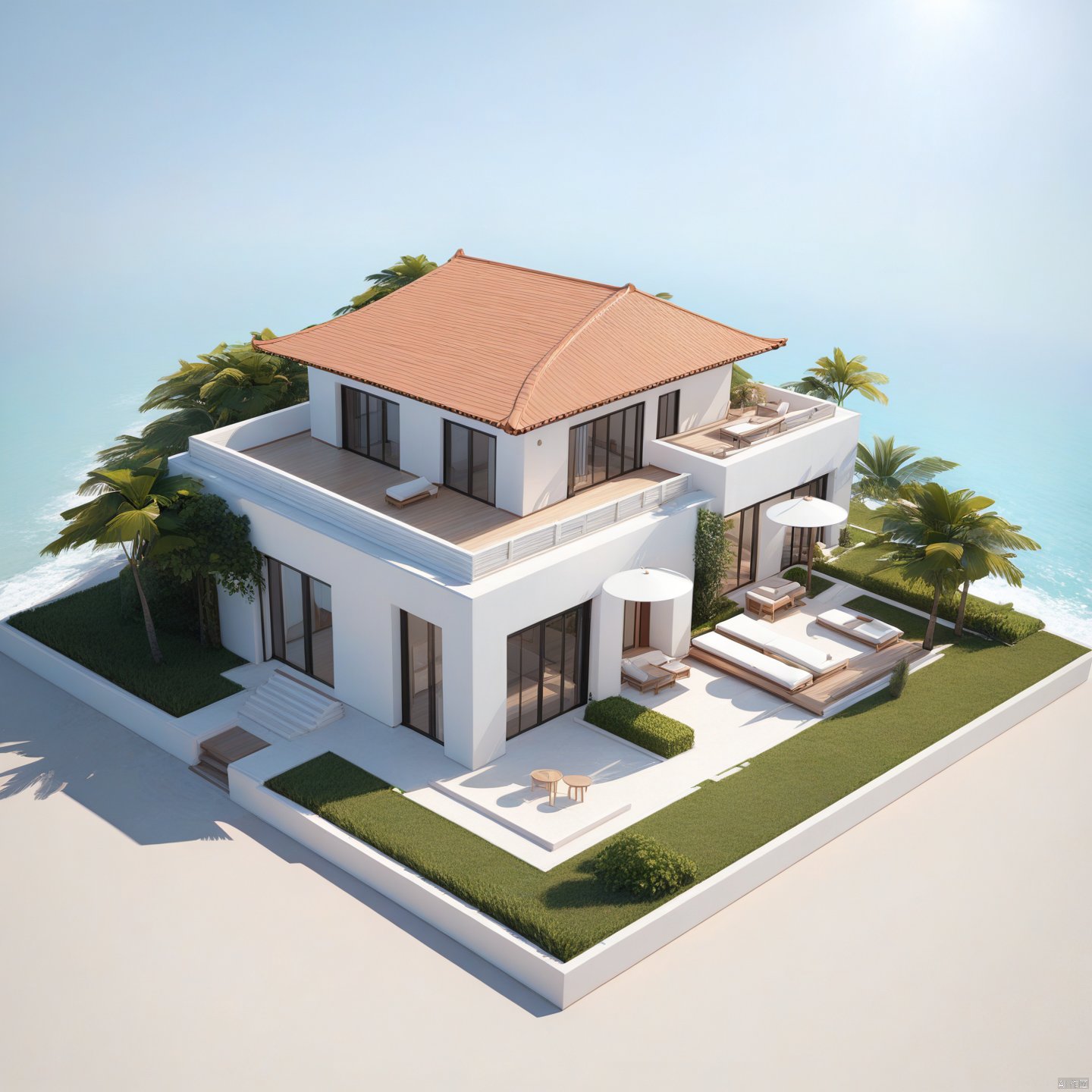 (3D scene),  (3D model),  Minimalist Design by minus on Tensor.Art