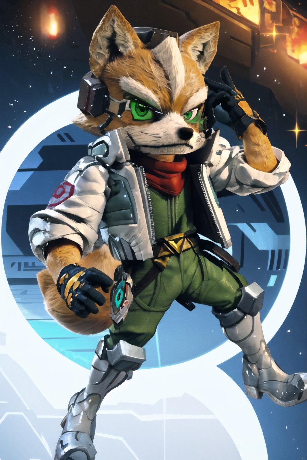 fox mccloud,  1boy,  solo by amate8r4 on Tensor.Art