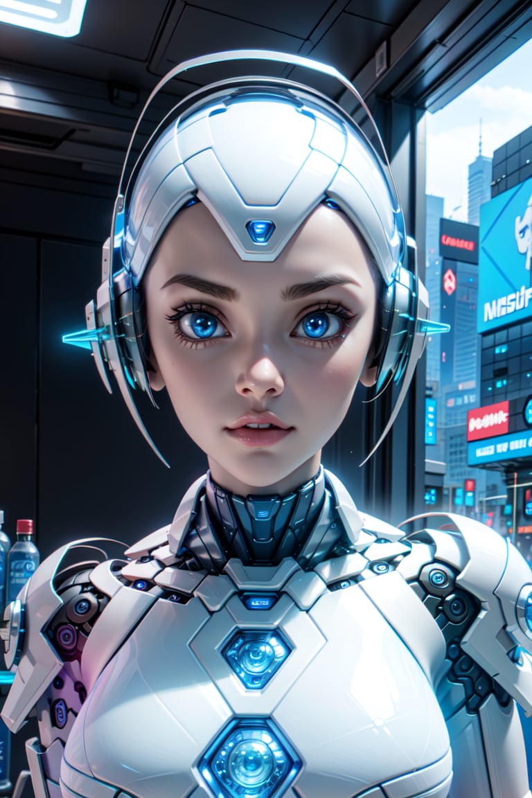 android blue Eyes,,(best quality, masterpiece),3d,futurediff