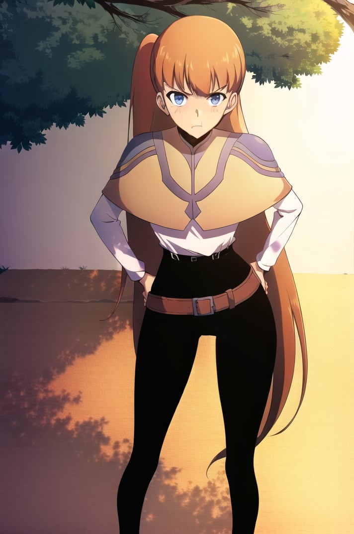 1girl,  ChopioLeeJoohee,  orange hair by turkey910 on Tensor.Art