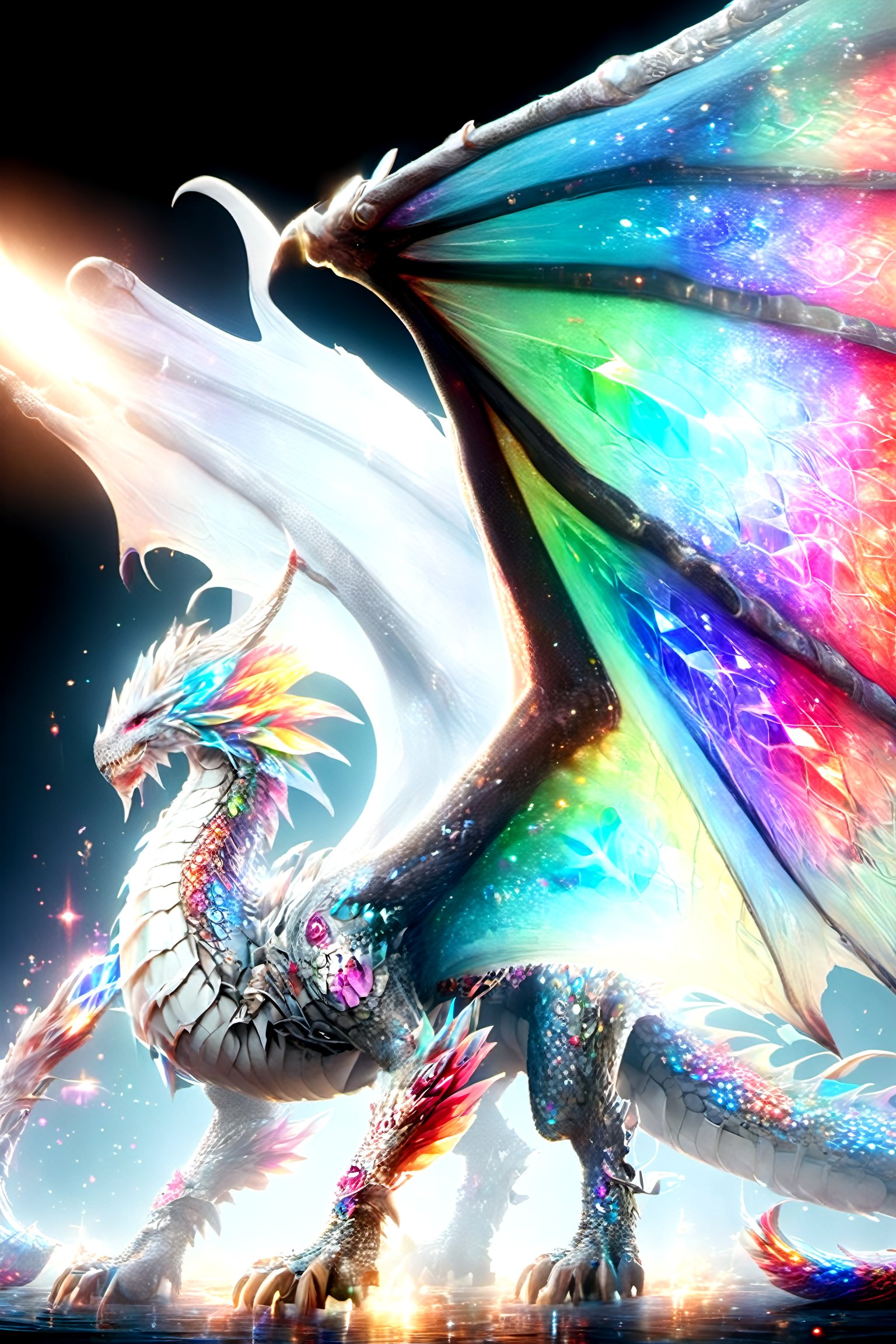 RainbowDragon,
Adventurer very beautiful and kawaii girl is terrified in front of the dragon, ultra high-definition animated style, elaborate armor and weapons
BREAK,
Generate an image with a large steampunk clock tower as the background,
BREAK,
lens flare, (HDR:1.3), luminous in background, (sparkling effect:1), Very beautiful digital animation style illustrations, super high definition, unreasonable, Best Quality, absurdres, highres, (ultra-detailed), (extremely detailed:1.4), ultra high res
