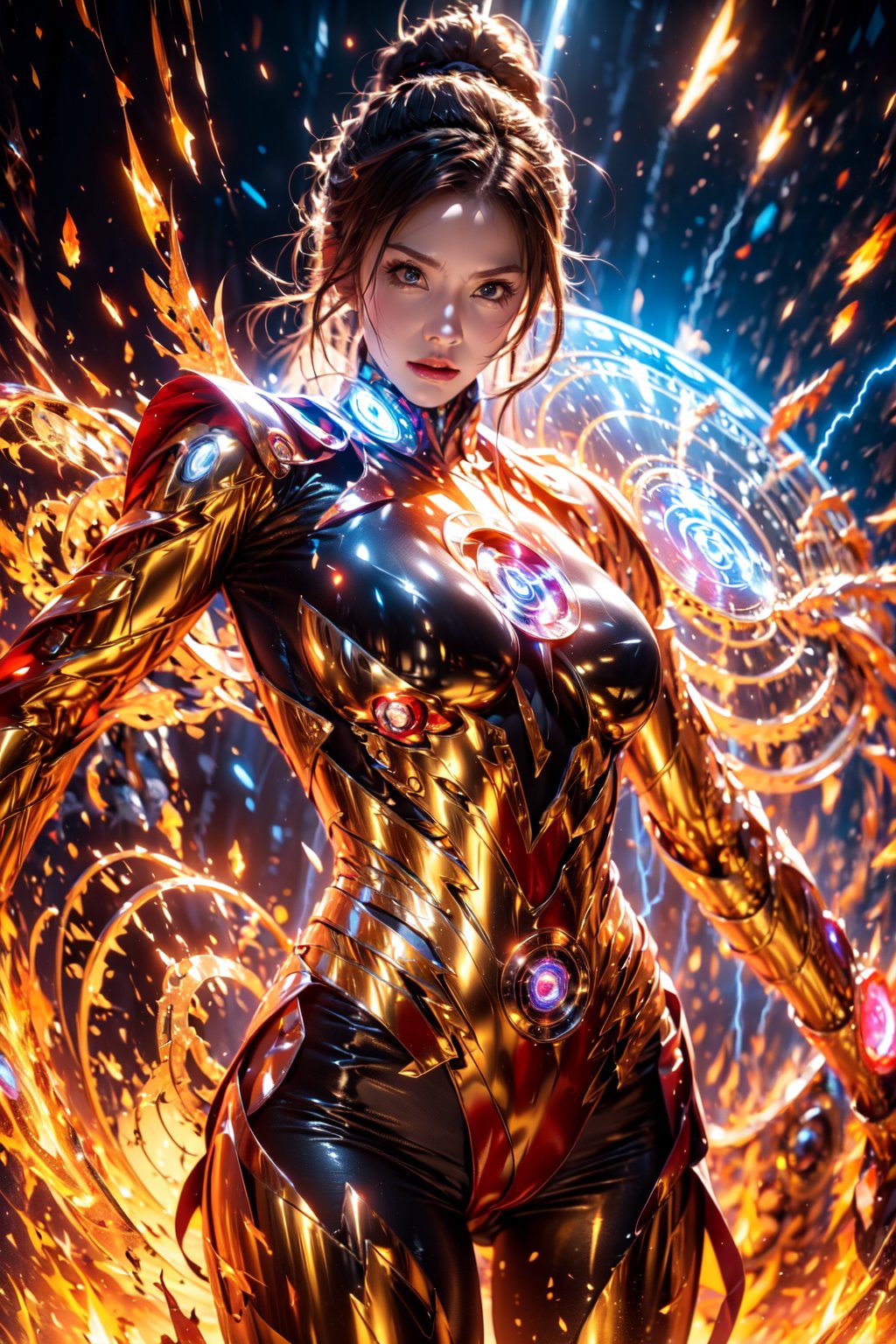 iron woman by ghostwolfone on Tensor.Art