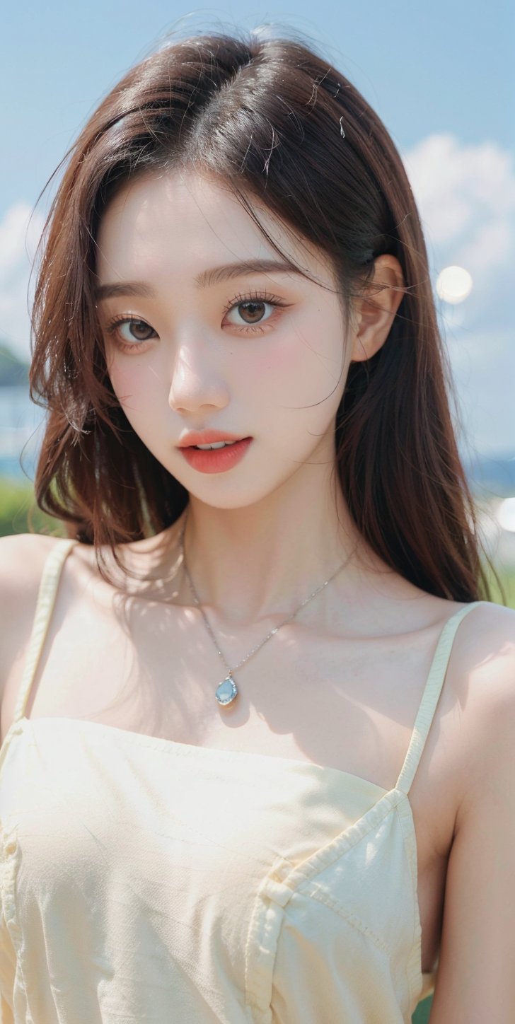 Yewon, 1 girl, detailed face, a woman with long black hair and a black dress, (((Nsfw))), outdoor scene, (night light), led lighting, magnificent light, ((fire works)), close up, portrait, upperbody, RAW, (intricate details:1.3), (best quality:1.3), (masterpiece:1.3), (hyper realistic:1.3), best quality, 1 girl, ultra-detailed, ultra high resolution, very detailed mphysically based rendering, dynamic angle, dynamic pose, wind, 8K UHD, Vivid picture, High definition, intricate details, detailed texture, finely detailed, high detail, extremely detailed cg, High quality shadow, a realistic representation of the face, beautiful detailed, (high detailed skin, skin details), slim waist, beautiful and realistic and detailed hands and fingers:1, best ratio four finger and one thumb, (detailed face, detailed eyes, beautiful face), ((korean beauty, kpop idol, ulzzang, korean celebrity, korean cute, korean actress, korean, a beautiful 18 years old beautiful korean girl)), (high detailed skin, skin details), Detailed beautiful delicate face, Detailed beautiful delicate eyes, a face of perfect proportion, (beautiful and realistic and detailed hands and fingers:1.3), (Big breasts:1.3), (full body shot:1.3), (long legs:1.3), (sparkling eyes:1.3), (sparkling lips:1.3), taken by Canon EOS, SIGMA Art Lens 35mm F1.4, ISO 200 Shutter Speed 2000, Vivid ((korean beauty, kpop idol, ulzzang, korean celebrity, korean cute, korean actress, korean, 인스타 여신:1.3, a beautiful 18 years old beautiful korean girl)), (blue eye), (black long hair),chanel_jewelry, chanel_bag, vancleef_necklace,Nice legs and hot body, see-through,hourglass bodyshape ,Yewon,perfect light,Jessy,pastelbg