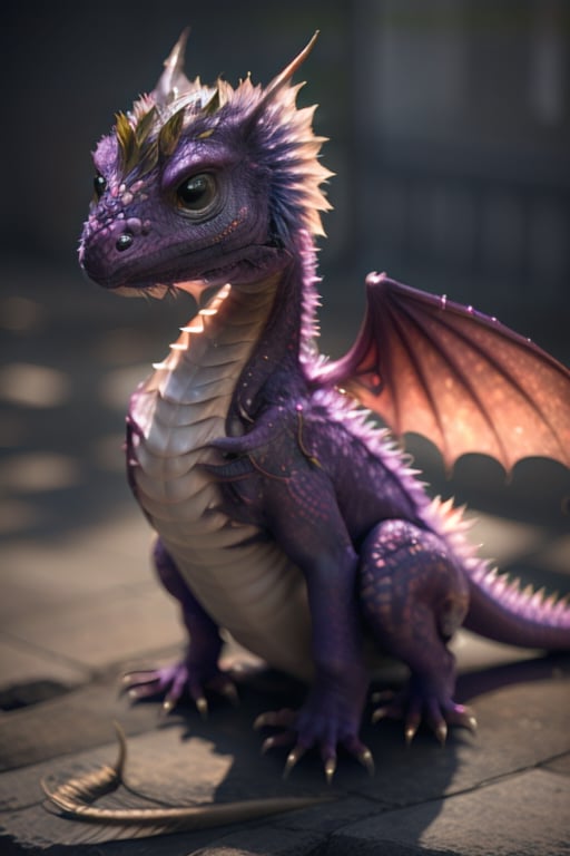 dragon, dragon cute, wings, simple_background, best quality, realistic