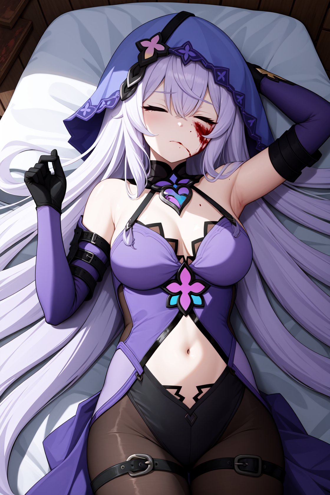 heitiane,  long hair,  gloves by 薇塔Vita on Tensor.Art
