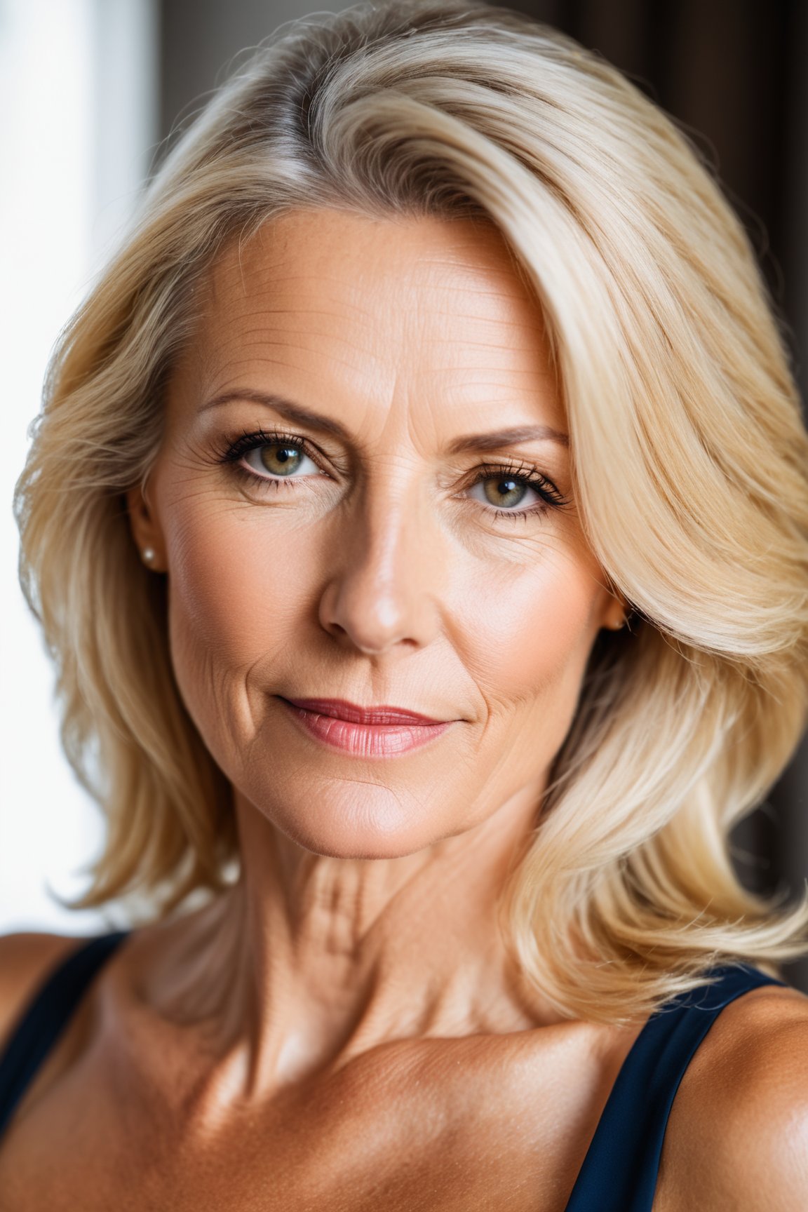 a beautiful mature blonde woman,  detailed,  16k on Tensor.Art
