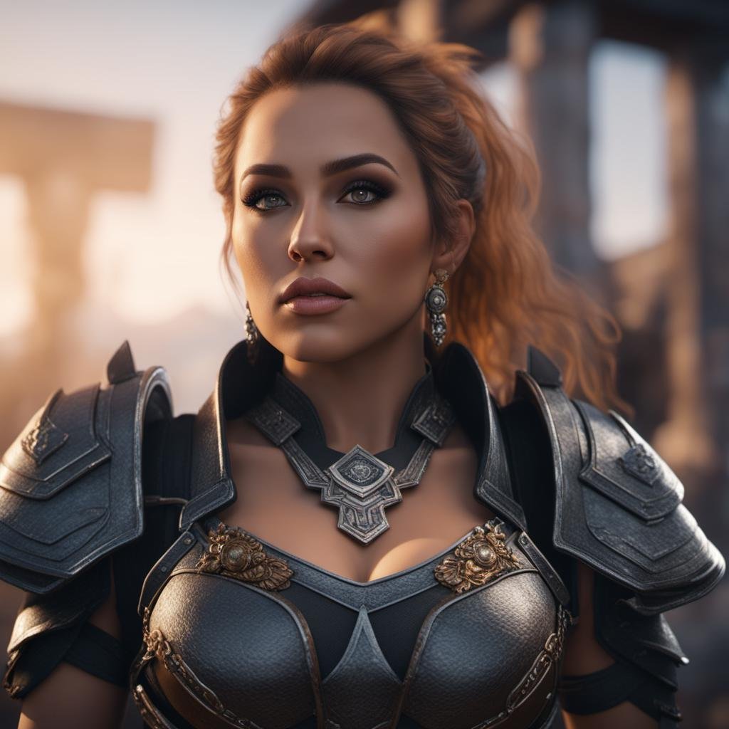 photo realistic, ultra details, natural light ultra detailed portrait of a female dwarf,  ((dwarf female face volumetric fog)), Hyperrealism, breathtaking, ultra realistic, ultra detailed, cyber background, cinematic lighting, highly detailed, breathtaking, photography, stunning environment, wide-angle,photo realistic, ultra details, fancy black bra,fancy belt,((dynamic pose)),octane render, Unreal Engine 5, Cinematic, Color Grading, portrait Photography, Ultra-Wide Angle, Depth of Field, hyper-detailed, insane details, Photoshoot, Shot on 70mm lens, Tilt Blur, Shutter Speed 1/1000, F/22