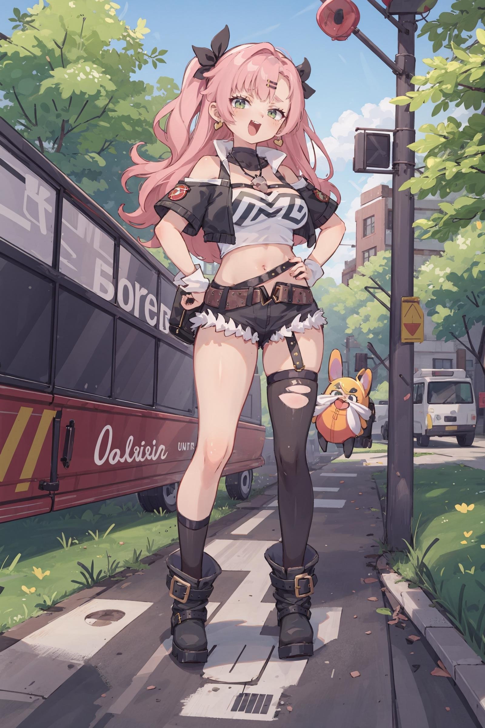 1girl,  nicole demara,  tube top by okingjo on Tensor.Art