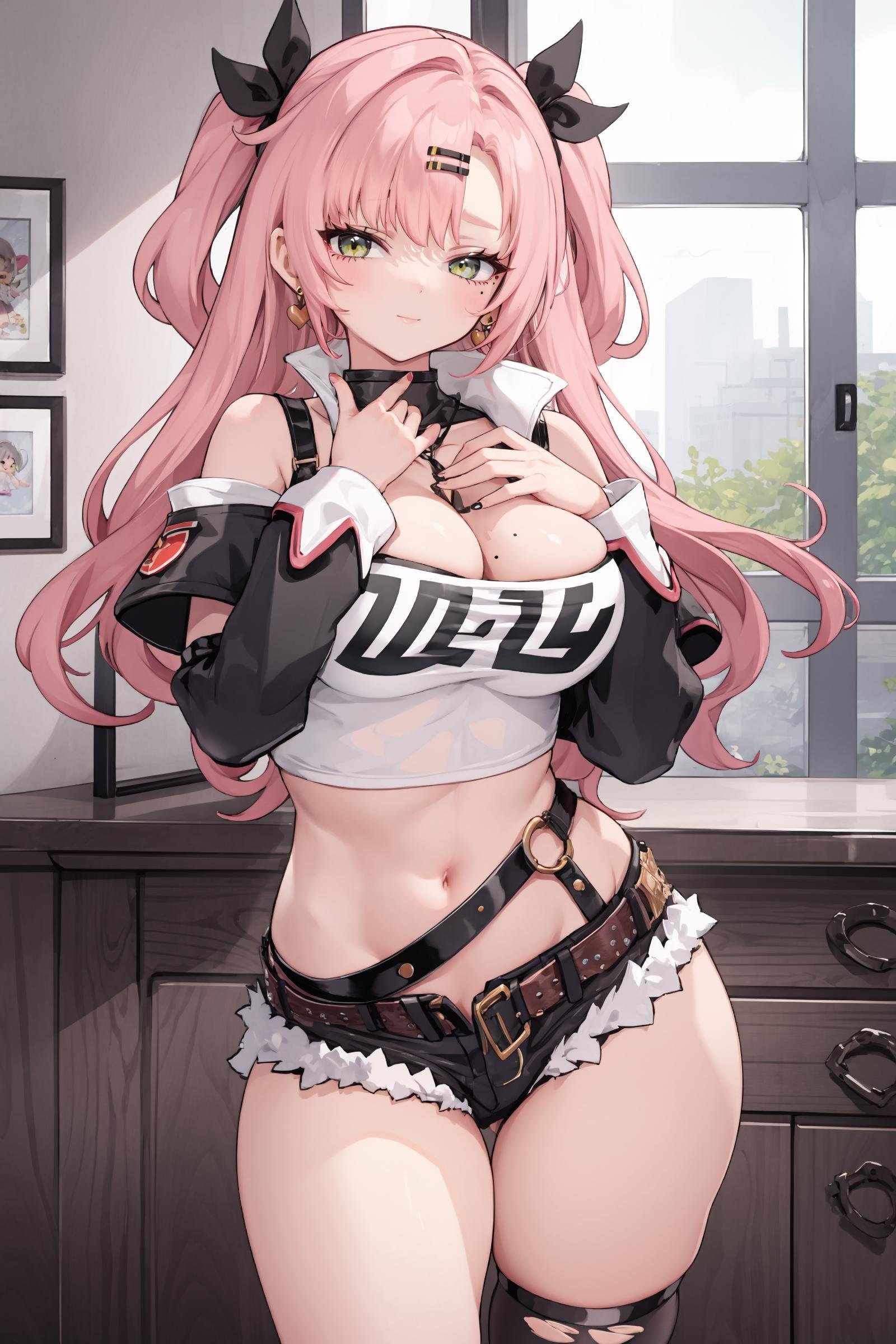 1girl,  nicole demara,  tube top by okingjo on Tensor.Art