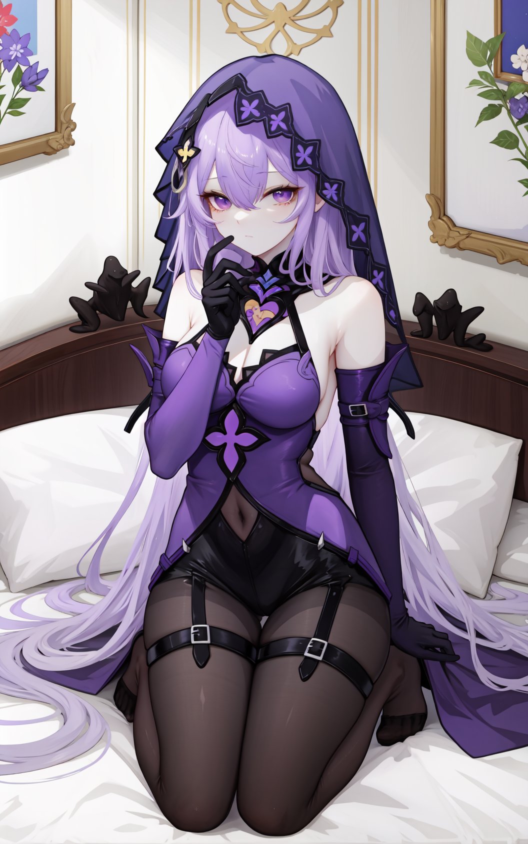 heitiane,  long hair,  gloves by Ttan on Tensor.Art