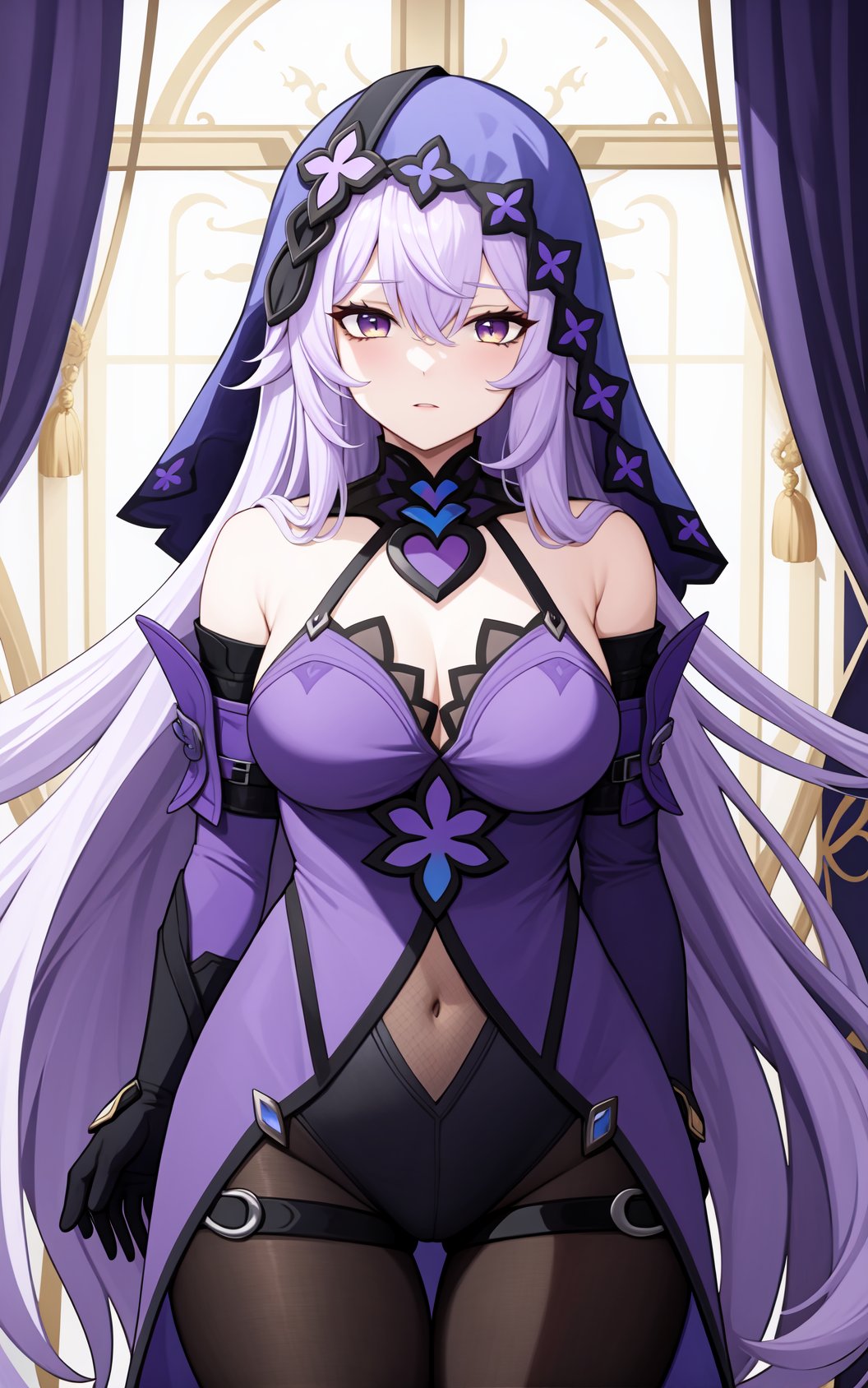 heitiane,  long hair,  gloves by Ttan on Tensor.Art