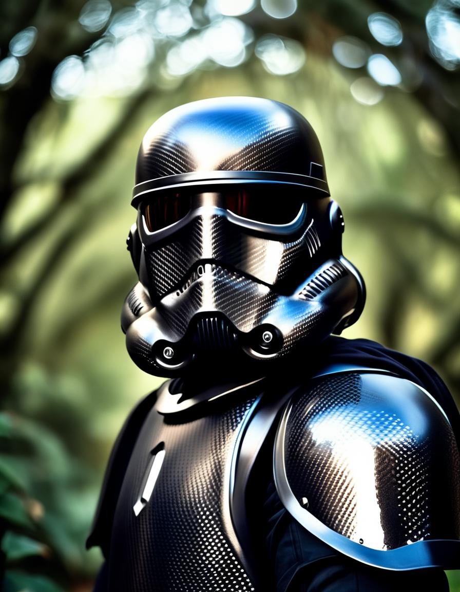 cinematic film still "cinematic still full armor, black stormtrooper, 1boy, helmet, male focus, realistic, carbon fiber:1.4, science fiction, photo background, chainmail, tree . emotional, harmonious, vignette, highly detailed, high budget, bokeh, cinemascope, moody, epic, gorgeous, film grain, grainycinematic photo full armor, black stormtrooper, 1boy, helmet, male focus, realistic, carbon fiber:1.4, science fiction, photo background, chainmail, tree . 35mm photograph, film, bokeh, professional, 4k, highly detailedfull armor, black stormtrooper, 1boy, helmet, male focus, realistic, carbon fiber:1.4, science fiction, photo background, chainmail, tree, intricate, elegant, highly detailed, digital painting, artstation, concept art, matte, sharp focus, illustration, octane render, unreal engine, valiantart, art by artgerm and greg rutkowski and alphonse mucha, walking hobbiton <lora:CarbonFIberXL-000008:1>",, , <lora:FILM_PHOTOGRAPHY_STYLE:0.25> . shallow depth of field, vignette, highly detailed, high budget, bokeh, cinemascope, moody, epic, gorgeous, film grain, grainy